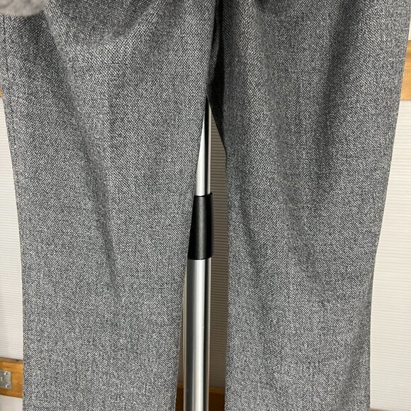 Elie Tahari 98% Wool Medium Gray Tweed Wide Leg Trouser Pants Sz 6 - Picture 10 of 15